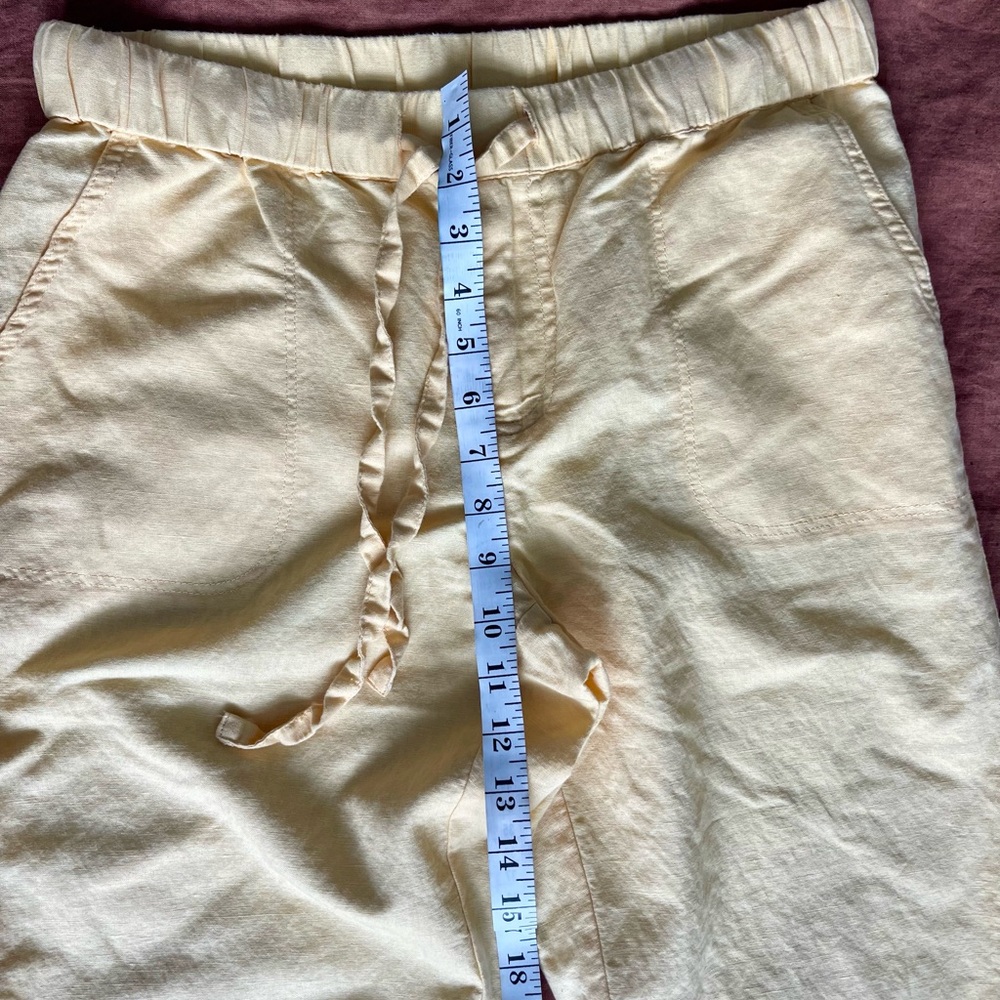 Liz Claiborne Light Tan Linen-Cotton Pants - Picture 4 of 10